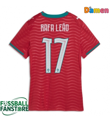 Portugal Rafael Leao #17 Replik Heimtrikot Damen WM 2026 Kurzarm